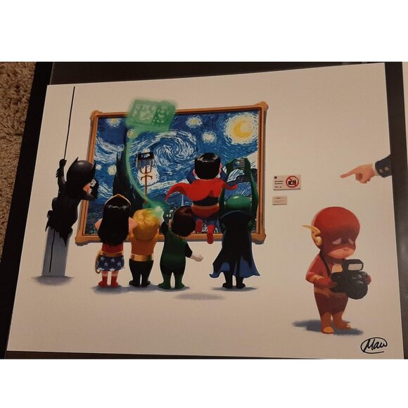 DC's Justice League - Art Print - Picture 1 of 2